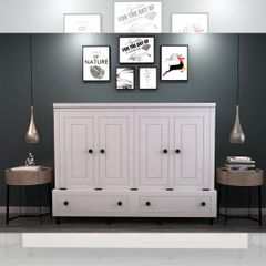 GIƯỜNG NGỦ THÔNG MINH HENDERSON XTRA BED MÀU TRẮNG KÈM NỆM