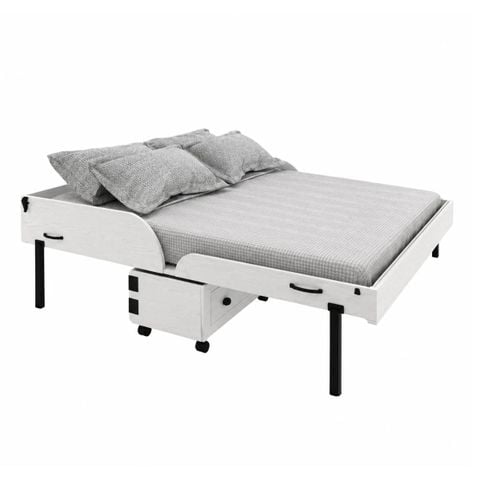 GIƯỜNG NGỦ THÔNG MINH HENDERSON XTRA BED MÀU TRẮNG KÈM NỆM