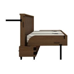 GIƯỜNG NGỦ THÔNG MINH HENDERSON XTRA BED MÀU NÂU CAMEL KÈM NỆM