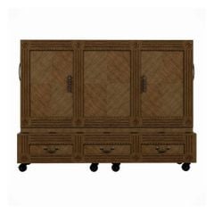GIƯỜNG NGỦ THÔNG MINH BROOKLYN XTRA BED MÀU NÂU KÈM NỆM
