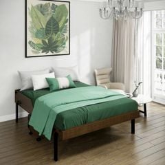 GIƯỜNG NGỦ THÔNG MINH BROOKLYN XTRA BED MÀU NÂU KÈM NỆM