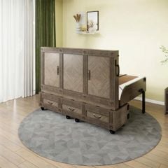 GIƯỜNG NGỦ THÔNG MINH BROOKLYN XTRA BED MÀU XÁM KÈM NỆM