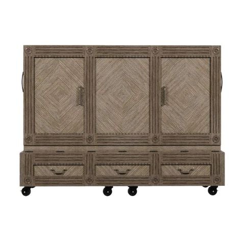 GIƯỜNG NGỦ THÔNG MINH BROOKLYN XTRA BED MÀU XÁM KÈM NỆM