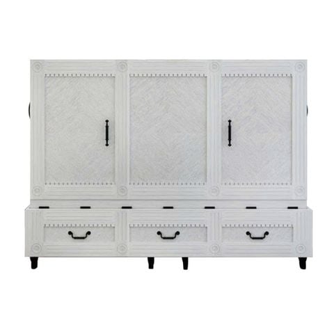 GIƯỜNG NGỦ THÔNG MINH BROOKLYN XTRA BED MÀU TRẮNG KÈM NỆM