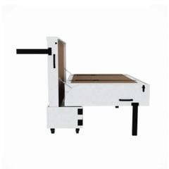 GIƯỜNG NGỦ THÔNG MINH HENDERSON XTRA BED MÀU TRẮNG KÈM NỆM
