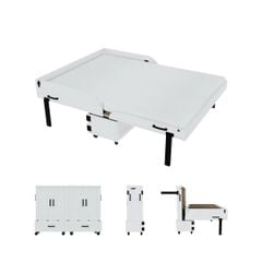 GIƯỜNG NGỦ THÔNG MINH HENDERSON XTRA BED MÀU TRẮNG KÈM NỆM