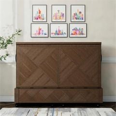 GIƯỜNG NGỦ GẤP GỌN HENDERSON XTRA BED MÀU NÂU KÈM NỆM