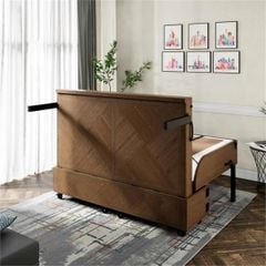 GIƯỜNG NGỦ GẤP GỌN HENDERSON XTRA BED MÀU NÂU KÈM NỆM
