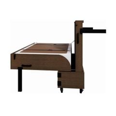 GIƯỜNG NGỦ GẤP GỌN HENDERSON XTRA BED MÀU NÂU KÈM NỆM