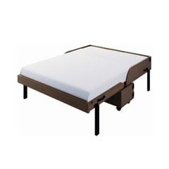 GIƯỜNG NGỦ GẤP GỌN HENDERSON XTRA BED MÀU NÂU KÈM NỆM
