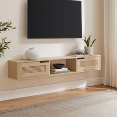KỆ TIVI BOHO TREO TƯỜNG 1M48