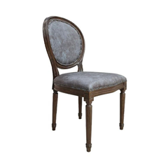 GHẾ TỰA LOUIS FRENCH MÀU XANH