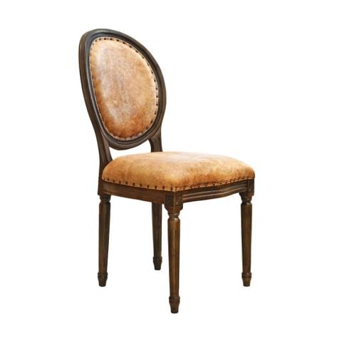 GHẾ TỰA LOUIS FRENCH MÀU NÂU