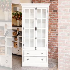 TỦ KÍNH TRƯNG BÀY HAWTHORNE ESTATE MÀU TRẮNG