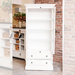 TỦ KÍNH TRƯNG BÀY HAWTHORNE ESTATE MÀU TRẮNG