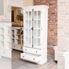 TỦ KÍNH TRƯNG BÀY HAWTHORNE ESTATE MÀU TRẮNG