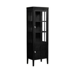 TỦ KÍNH TRƯNG BÀY HAWTHORNE MÀU ĐEN