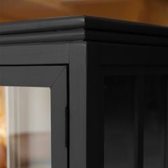 TỦ KÍNH TRƯNG BÀY HAWTHORNE MÀU ĐEN