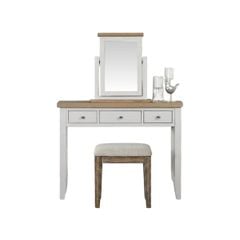 BỘ BÀN TRANG ĐIỂM EATON MÀU XÁM