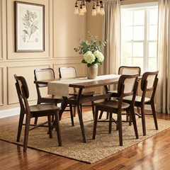 BỘ BÀN ĂN 6 GHẾ TAHOE 1.8