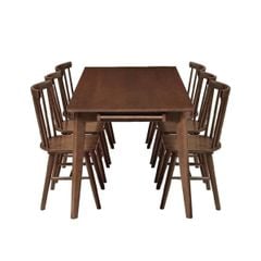 BÀN ĂN KATARINA MÀU NÂU 1.2