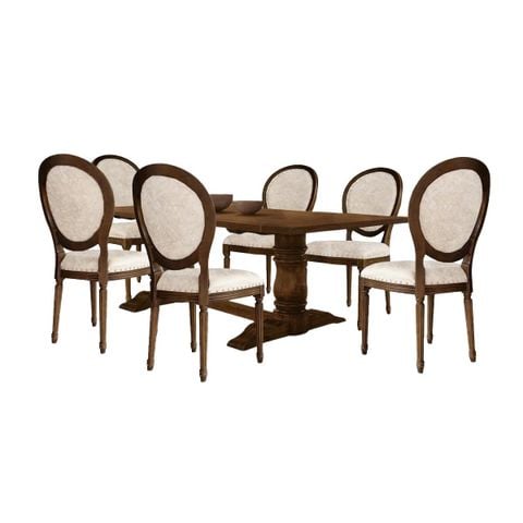 BỘ BÀN ĂN 6 GHẾ LEVENTIS