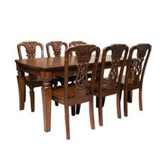 BỘ BÀN ĂN 6 GHẾ EDWARD