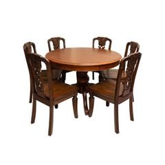 BỘ BÀN ĂN 6 GHẾ SOLUTTE CLASSIC