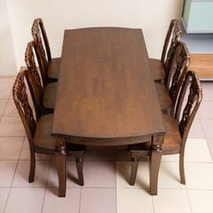 BỘ BÀN ĂN 6 GHẾ EDWARD