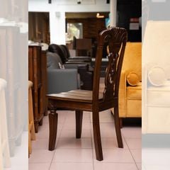 BỘ BÀN ĂN 6 GHẾ EDWARD