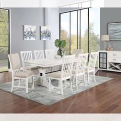 BỘ BÀN ĂN FARMHOUSE 8 GHẾ