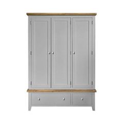 TỦ QUẦN ÁO WESCOTE MÀU XÁM 3 CÁNH