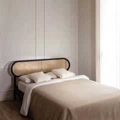 GIƯỜNG NGỦ REEMA OAK MÀU ĐEN 1.6