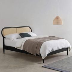GIƯỜNG NGỦ REEMA OAK MÀU ĐEN 1.6