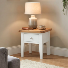 KỆ LAMP CHICAGO MÀU TRẮNG