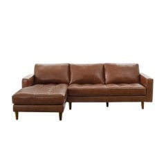 GHẾ SOFA GÓC DA BÒ NAPOLI