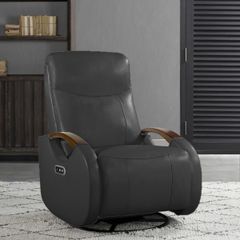 GHẾ SOFA ĐƠN DA BÒ CHỈNH ĐIỆN BARCA LOUNGER