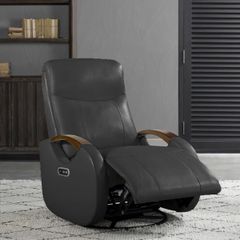 GHẾ SOFA ĐƠN DA BÒ CHỈNH ĐIỆN BARCA LOUNGER