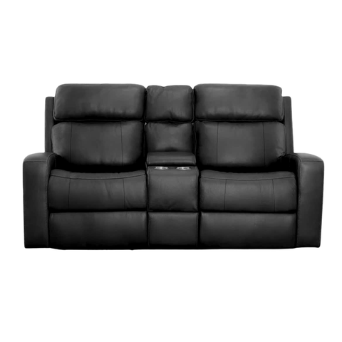 GHẾ SOFA 2 CHỖ DA BÒ CHỈNH ĐIỆN LINDEN