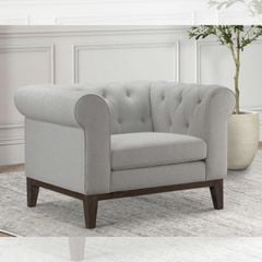 GHẾ SOFA ĐƠN ABBYSON MÀU XÁM