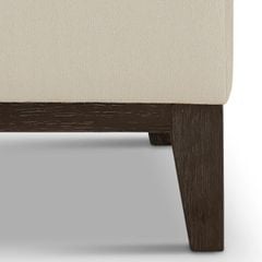 GHẾ SOFA ĐƠN ABBYSON MÀU TRẮNG