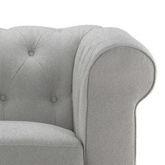 GHẾ SOFA 3 CHỖ ABBYSON MÀU XÁM