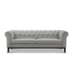 GHẾ SOFA 3 CHỖ ABBYSON MÀU XÁM