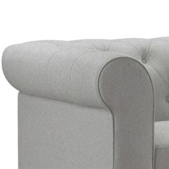 GHẾ SOFA 3 CHỖ ABBYSON MÀU XÁM