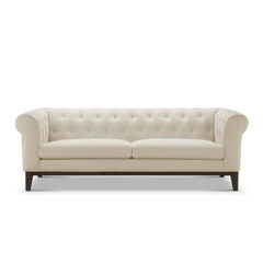 GHẾ SOFA 3 CHỖ ABBYSON MÀU TRẮNG