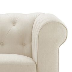 GHẾ SOFA 3 CHỖ ABBYSON MÀU TRẮNG