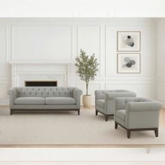 GHẾ SOFA ĐƠN ABBYSON MÀU XÁM