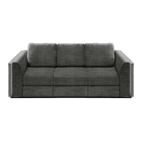 GHẾ SOFA 3 CHỖ CHELSEA MÀU XÁM ĐẬM