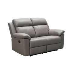 GHẾ SOFA 2 CHỖ DA BÒ CHỈNH CƠ MANHATTAN