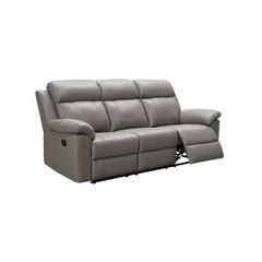 GHẾ SOFA 3 CHỖ DA BÒ CHỈNH CƠ MANHATTAN